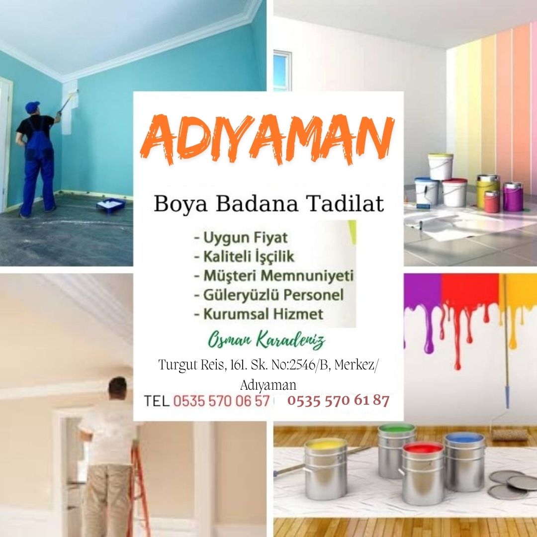  Adıyaman Dekorasyon Firmaları