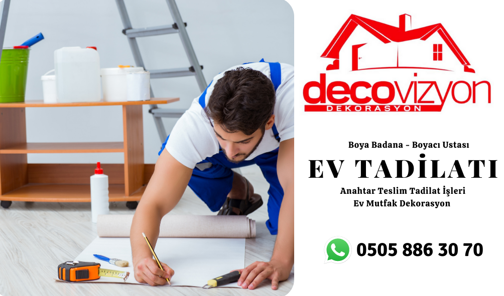 Adıyaman Dekorasyon FirmalarıEv Tadilatı &amp; Boya Badanaboyacı Ustası